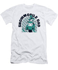 Snowmobile Dad Sledding Snowbike Racer Snowmobile Riding Graphics Lab T-Shirt