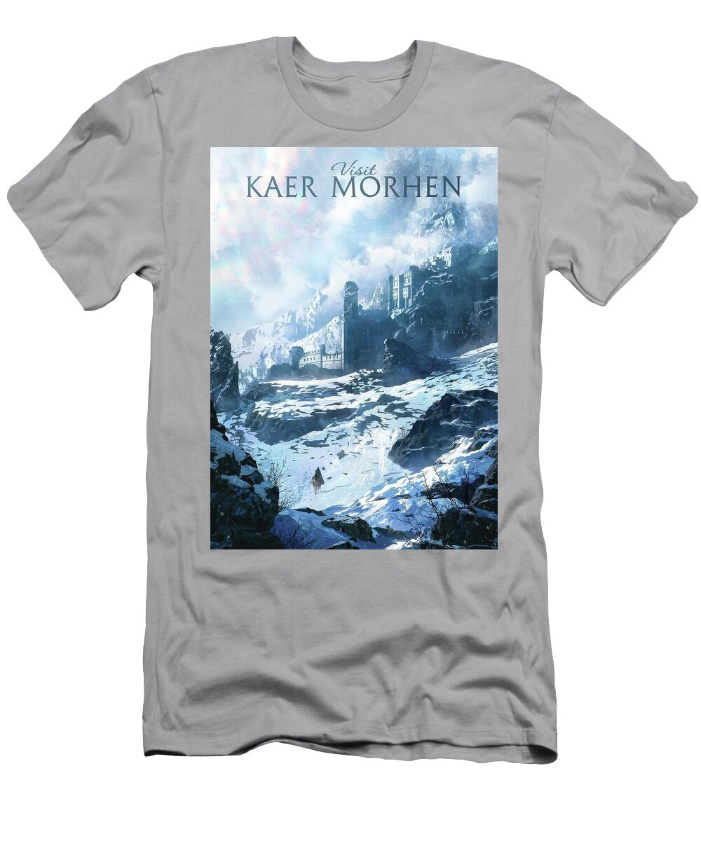 Snowy Journey to Kaer Morhenvisit Kaer Morhen Netflix T-Shirt