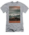 Snowy Peaks and Sand Dunes in Colorado John Taylor T-Shirt