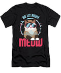 So Lit Right Meow Techno Rave Party Festival Cat Maximus Designs T-Shirt