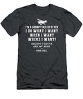 Soaring Grumpy Skies Funny Rcplane for Rulebreaking Aviators Grumpy Rc Plane T-Shirt