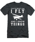Soaring with Knowledge Thats What I Do I Fly Rcplane and I Know Things Funny Rcplane T-Shirt
