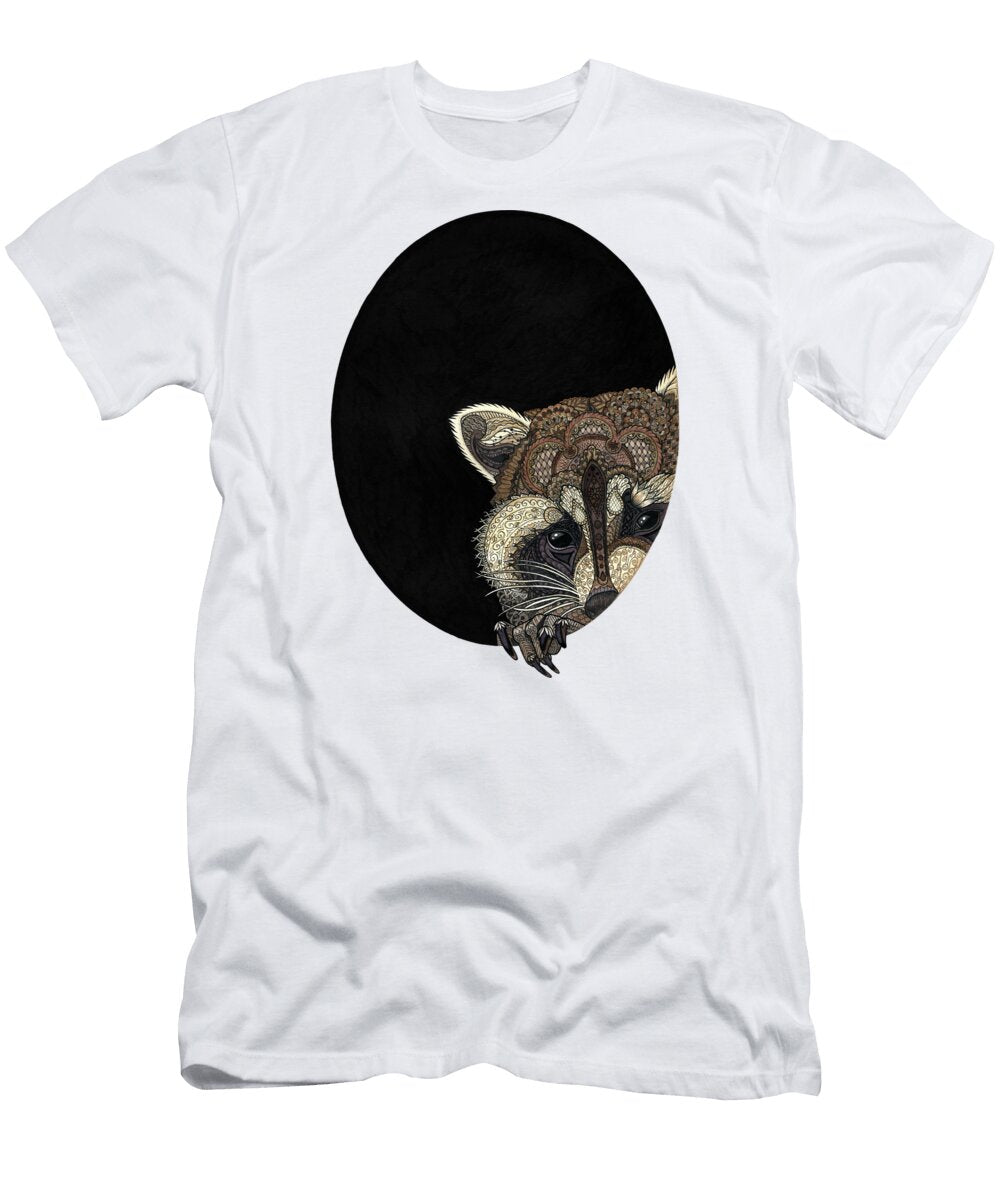 Socially Anxious Raccoon Zh Field T-Shirt