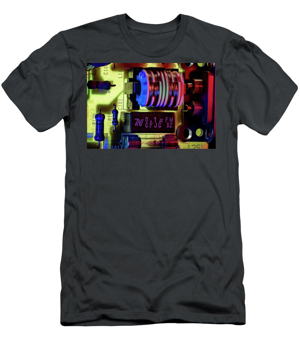 Sony Playstation Circuit Board 4 Robert Storost T-Shirt