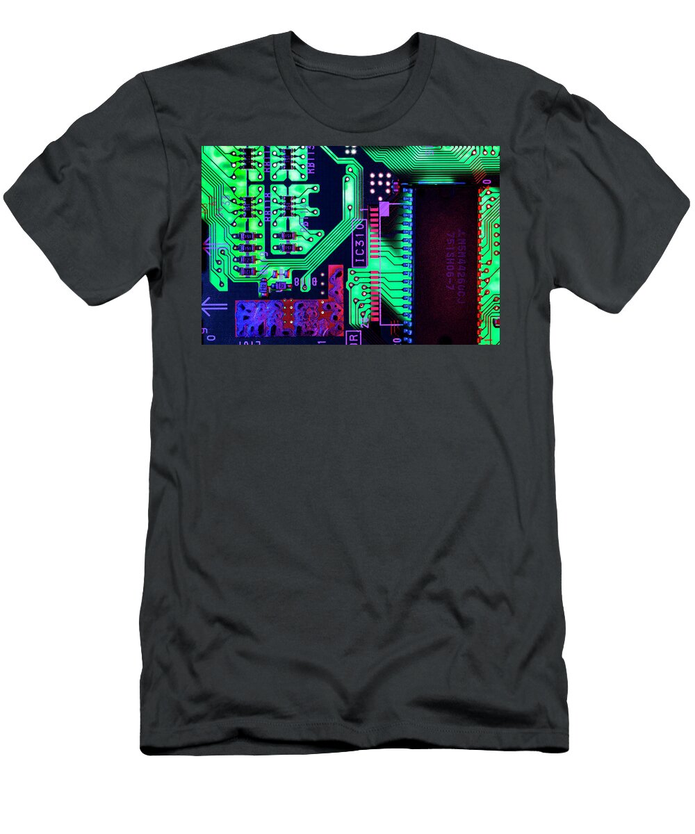 Sony Playstation Circuit Board 6 Robert Storost T-Shirt