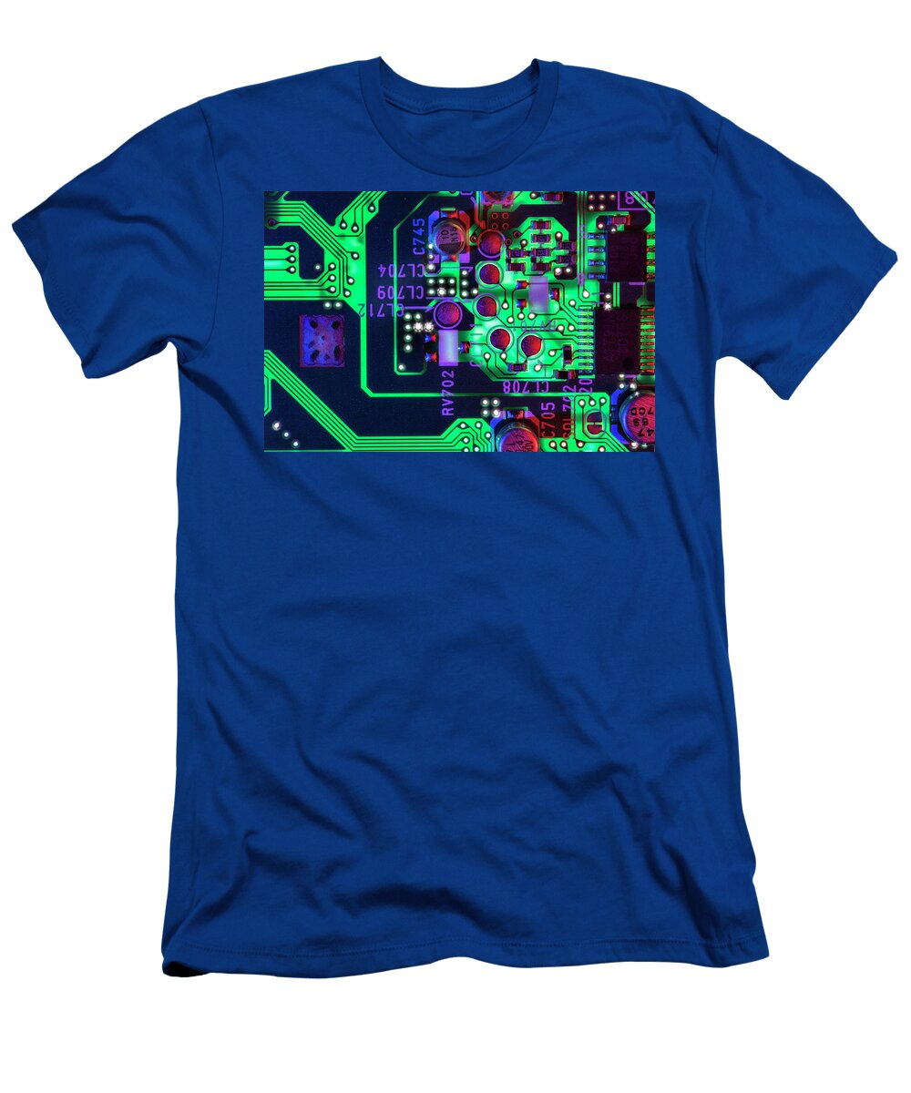 Sony Playstation Circuit Board 7 Robert Storost T-Shirt