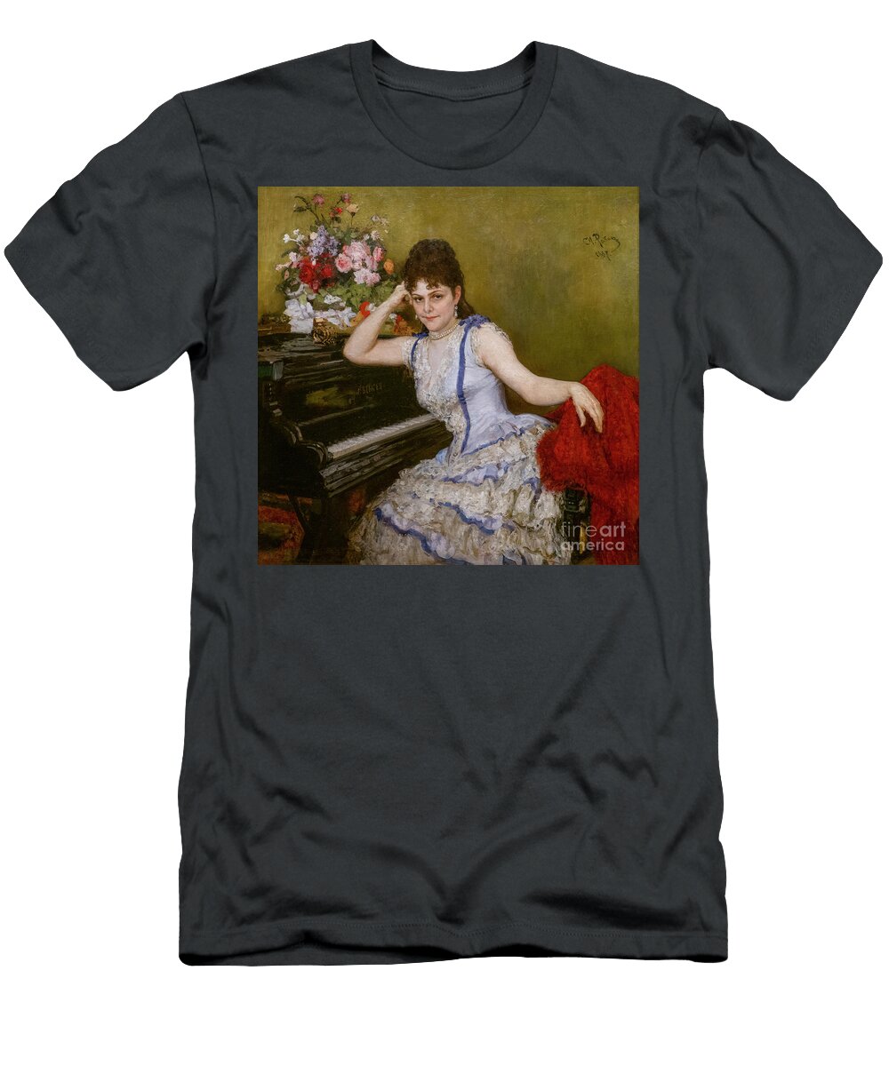 Sophie Menter 1887 Ilya Efimovich Repin T-Shirt