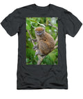 Southern Grey Bamboo Lemur Sitting in Tree Mandena Forest Nick Garbutt Natureplcom T-Shirt