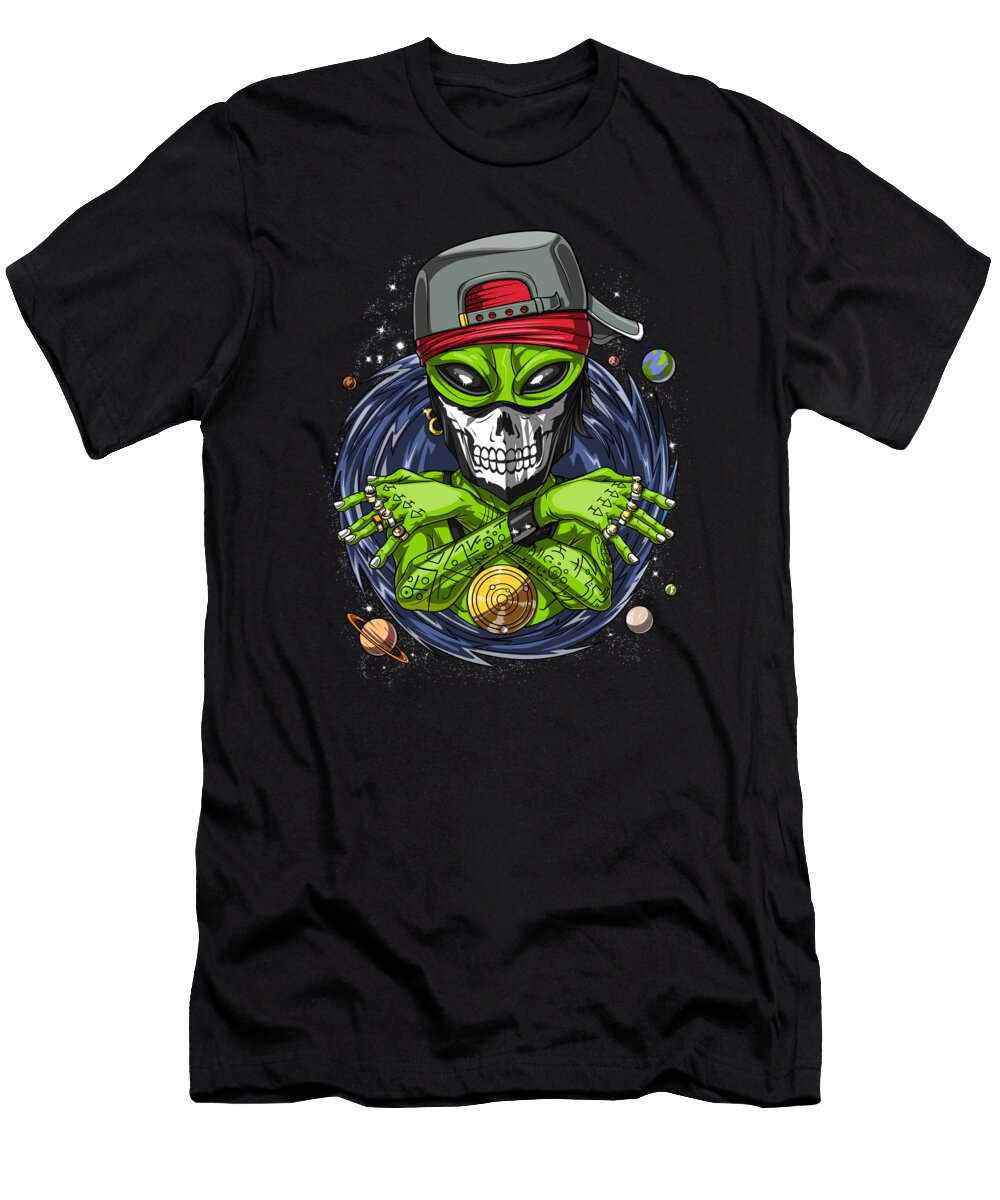 Space Alien Gangsta Nikolay Todorov T-Shirt