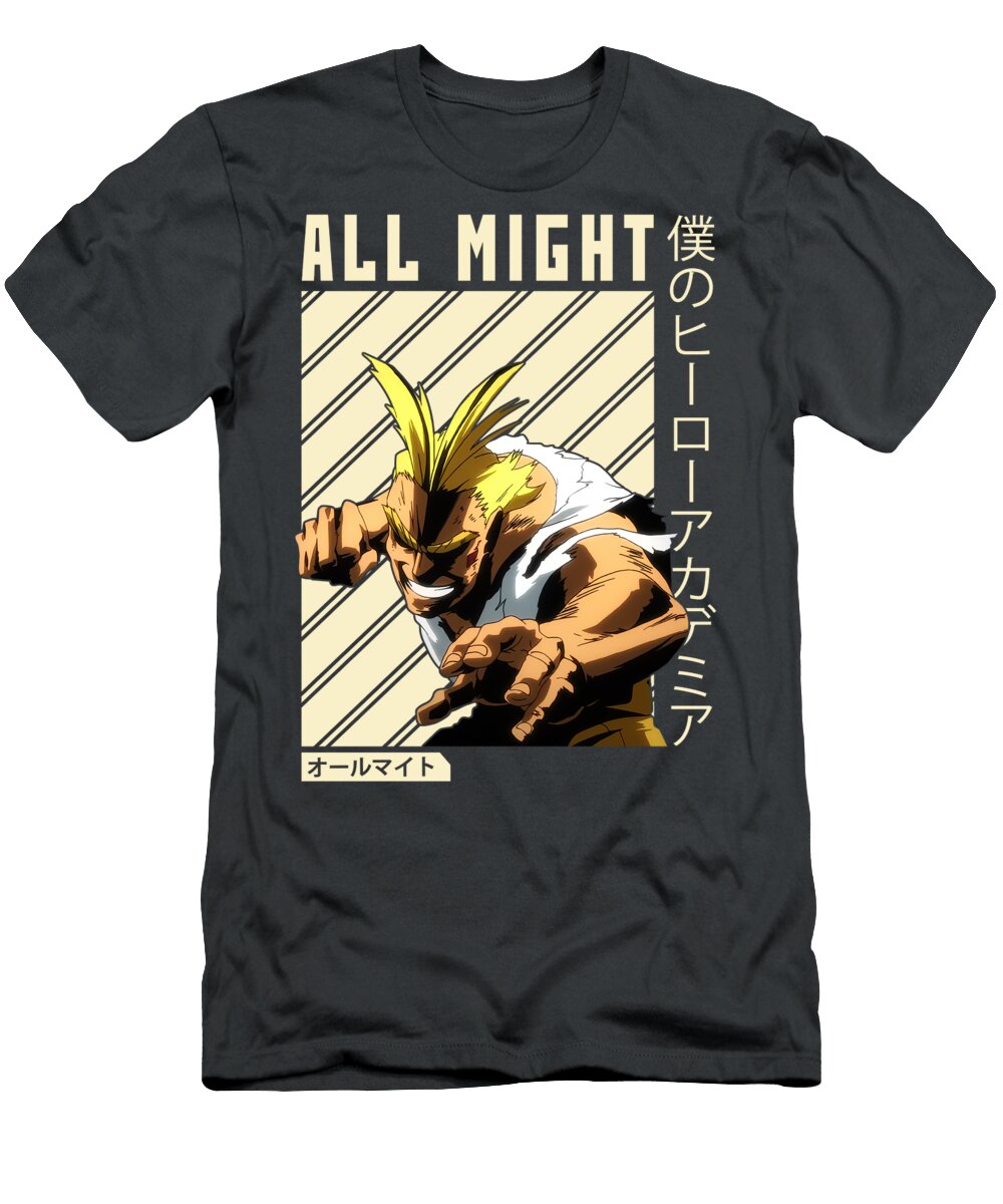 Space Hustle All Might 2 the Anime World T-Shirt