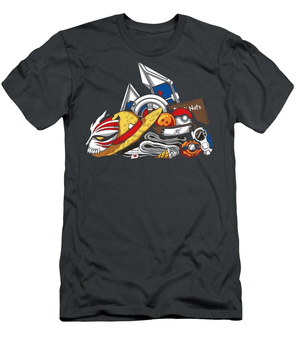 Space Hustle Anime the Anime World T-Shirt