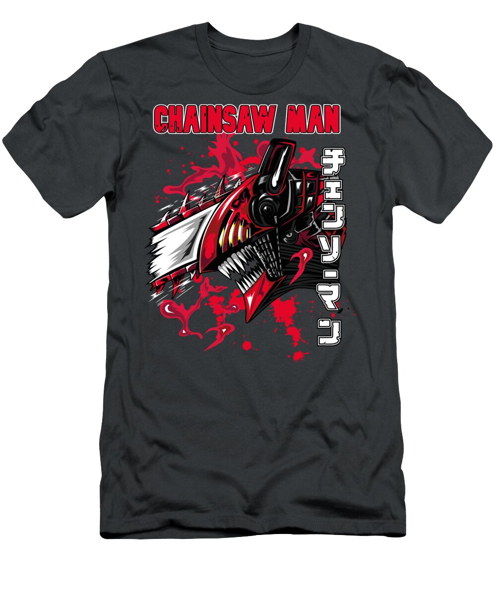 Space Hustle Chansawman the Anime World T-Shirt