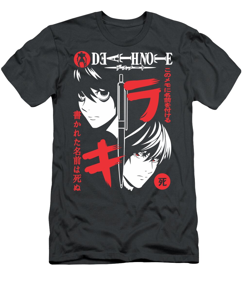 Space Hustle Deathnote1 the Anime World T-Shirt