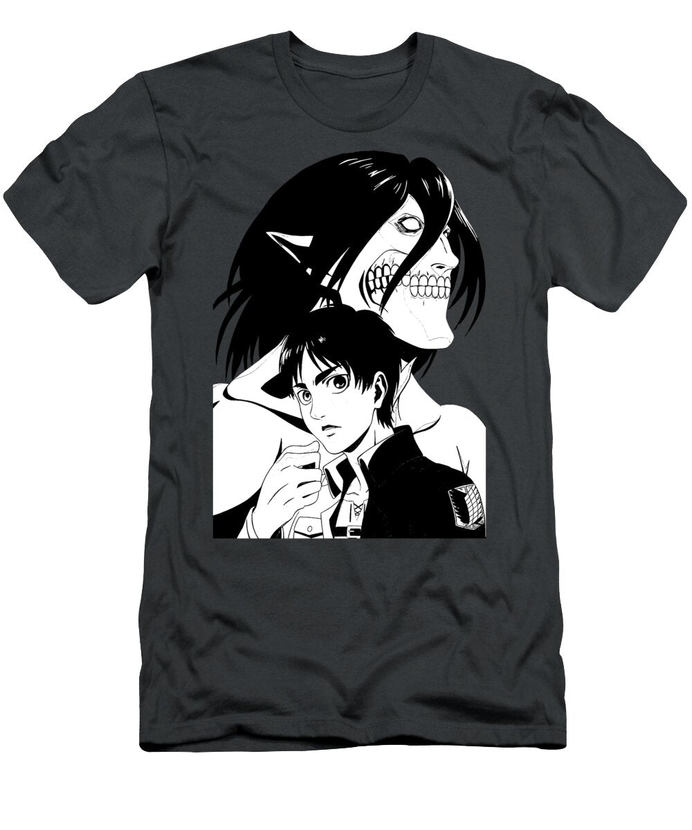 Space Hustle Eren Yeager 2 the Anime World T-Shirt