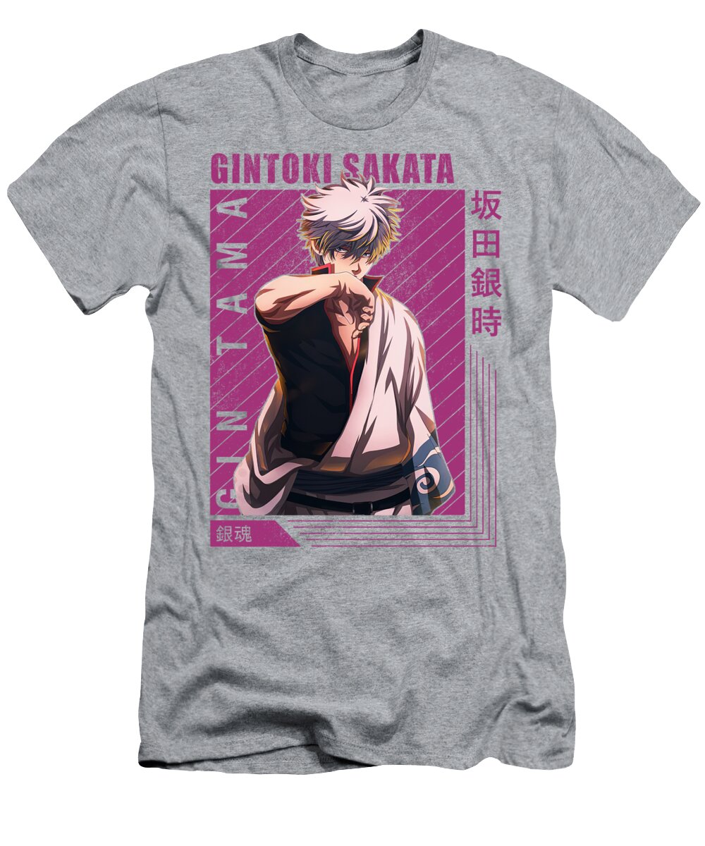 Space Hustle Gintoki Sakata 10 the Anime World T-Shirt