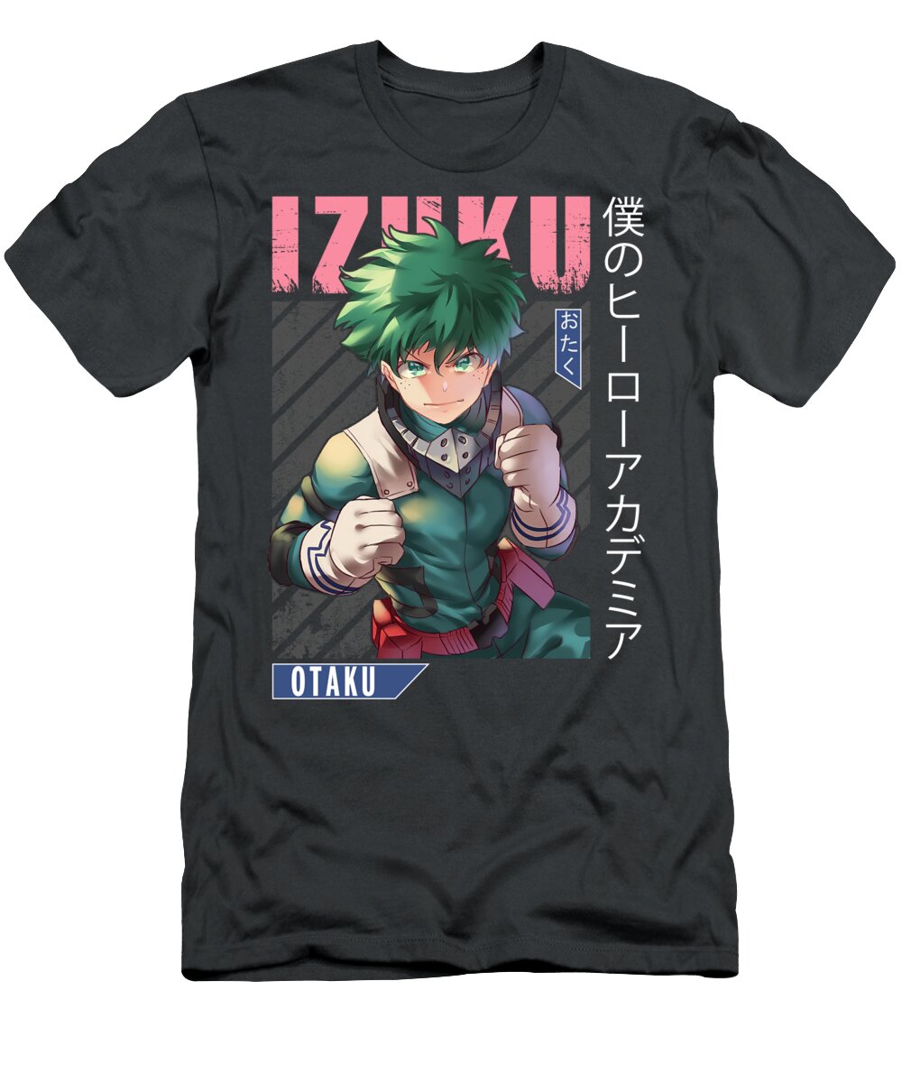 Space Hustle Izuku Midoriya 7 the Anime World T-Shirt