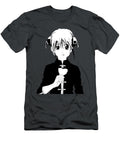 Space Hustle Kagura 6 Black and White the Anime World T-Shirt