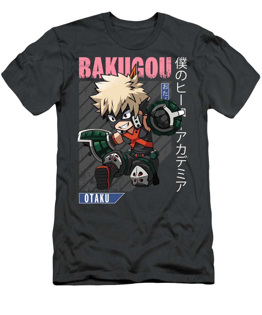 Space Hustle Katsuki Bakugou 3 the Anime World T-Shirt