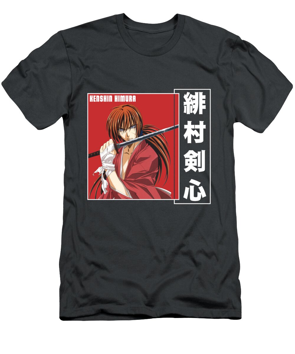Space Hustle Kenshin Himura 16 the Anime World T-Shirt