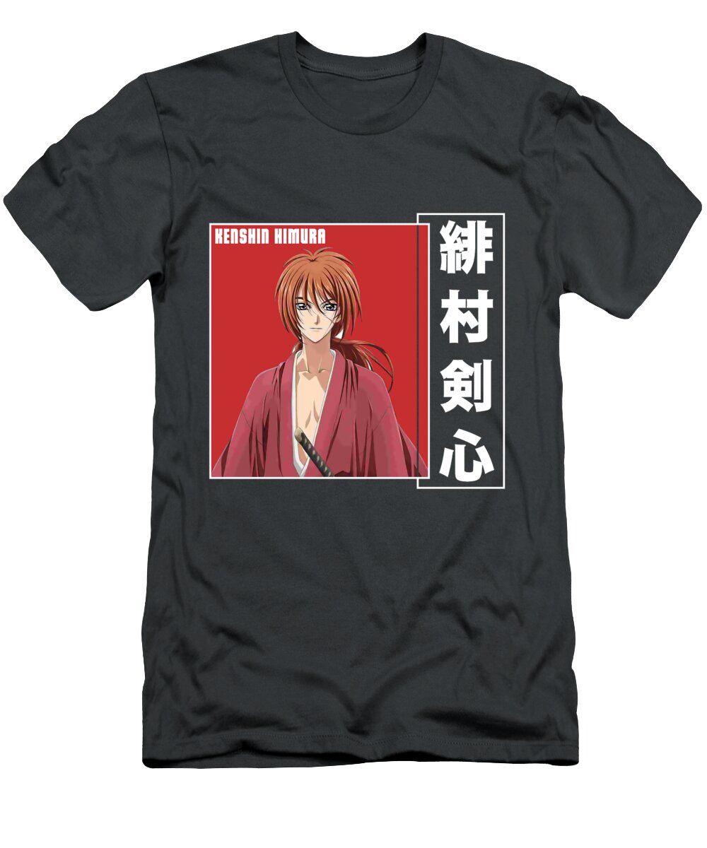 Space Hustle Kenshin Himura 18 the Anime World T-Shirt