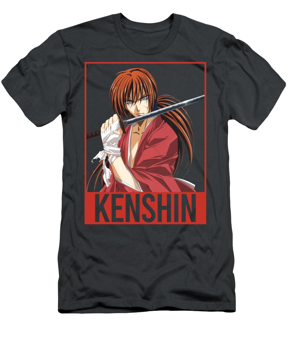 Space Hustle Kenshin Himura 19 the Anime World T-Shirt