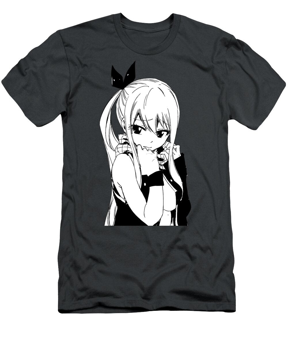 Space Hustle Lucy Heartfilia 3 the Anime World T-Shirt