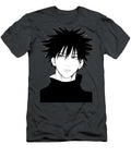 Space Hustle Megumi Fushiguro 7 Black and White the Anime World T-Shirt