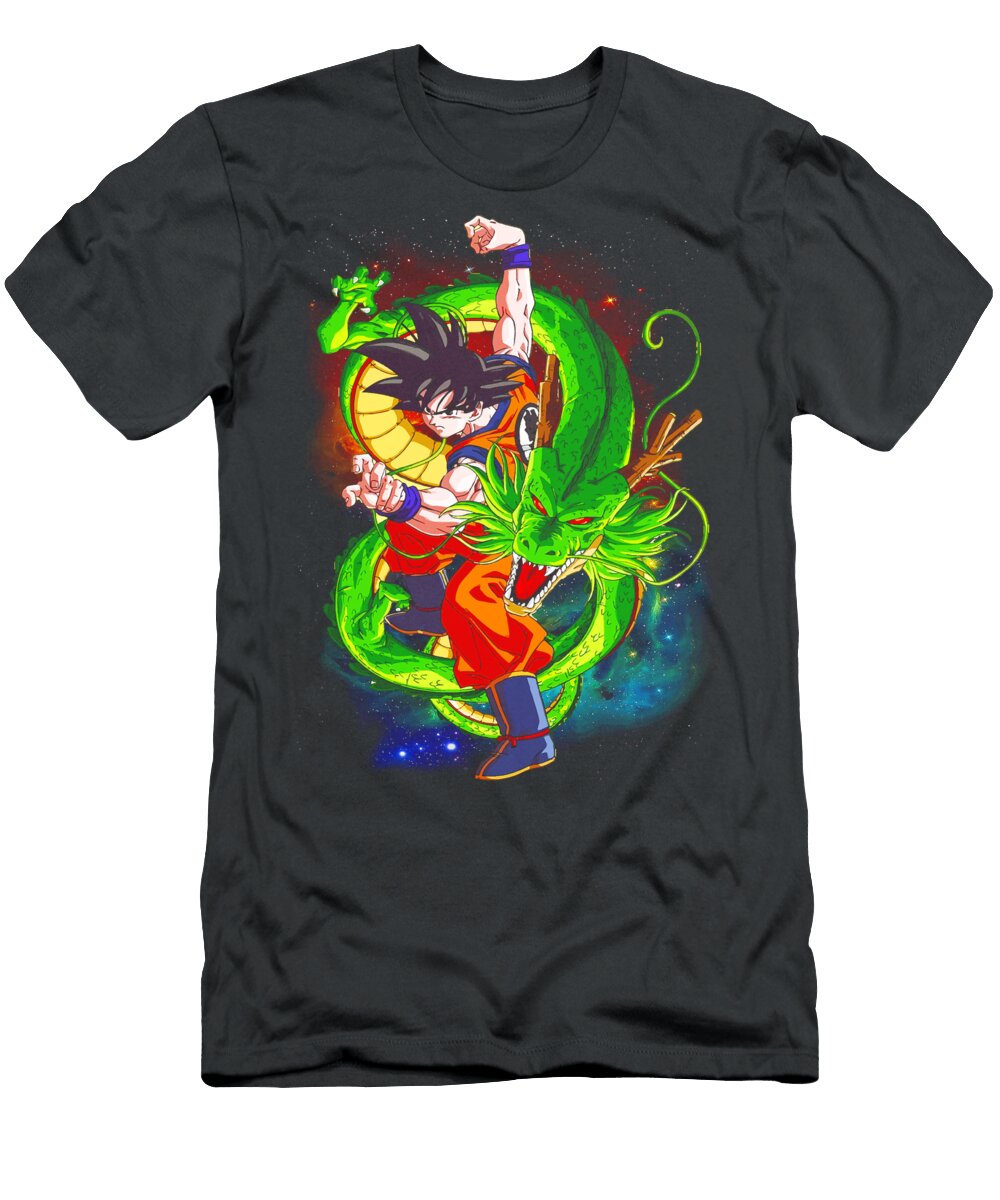 Space Hustle of Goku Shenlong the Anime World T-Shirt