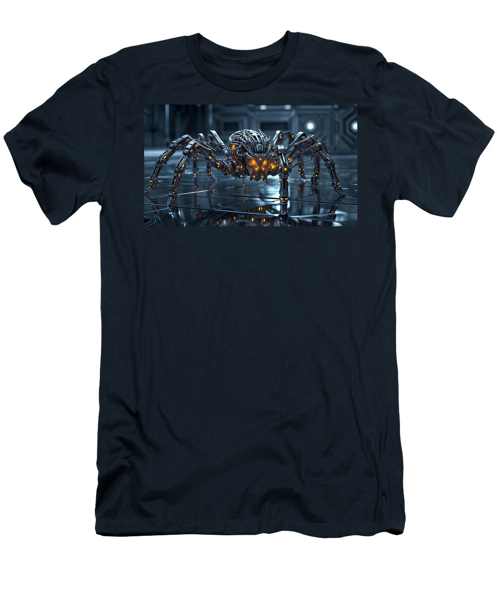Spider Robot Mango Art T-Shirt