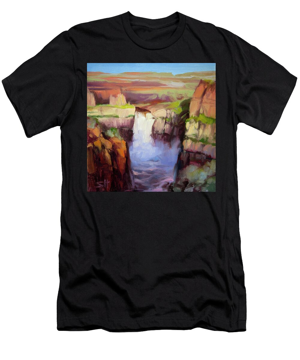 Spring At Palouse Falls Steve Henderson T-Shirt