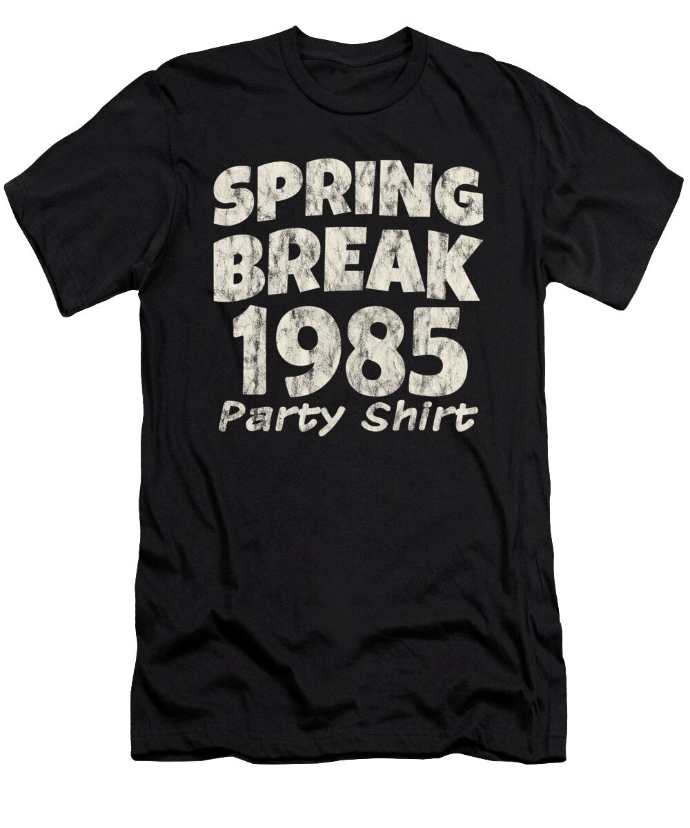 Spring Break Party 1985 Vintage Disco Funk Henry B T-Shirt