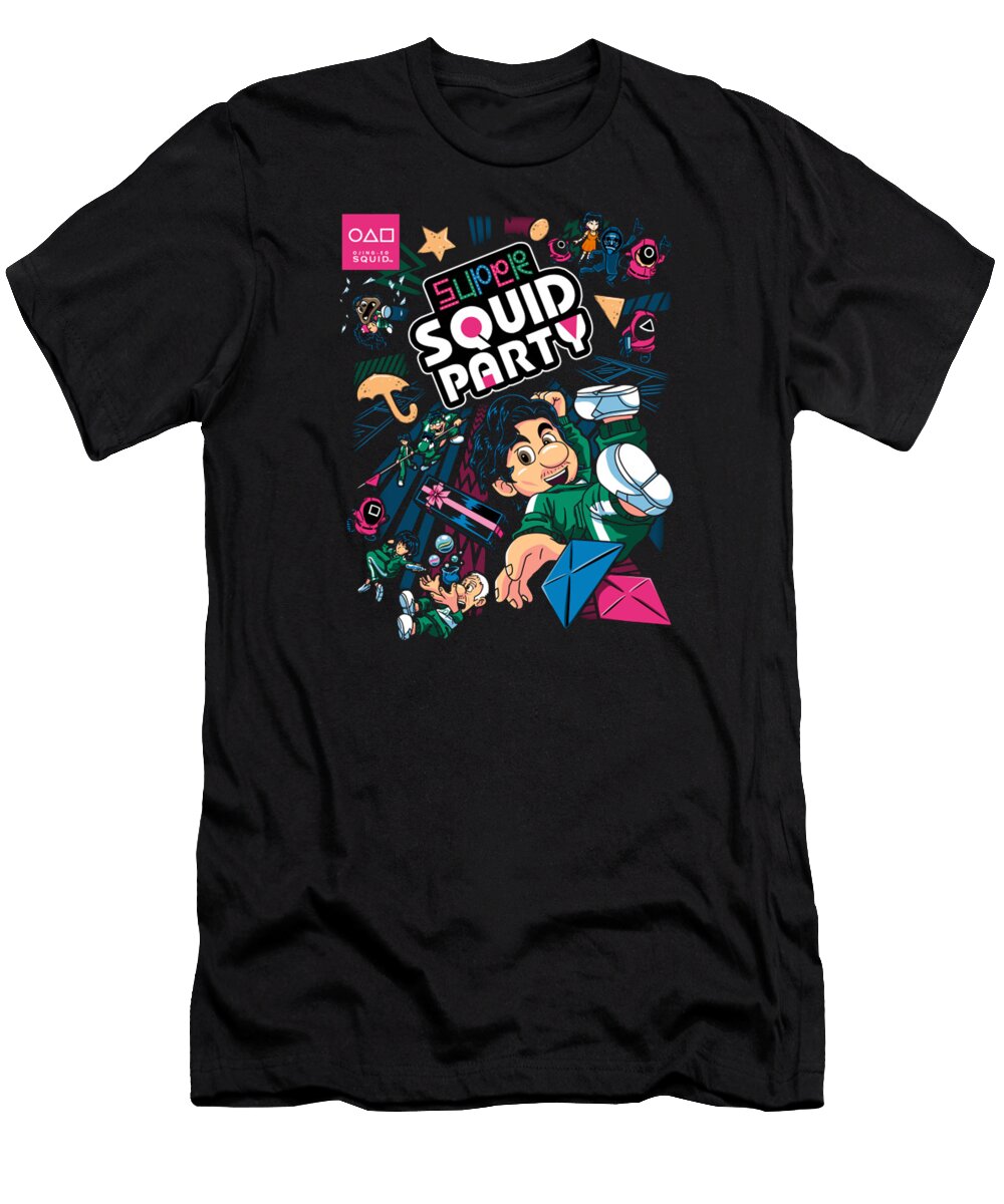 Squid Party Katrina Wilson T-Shirt