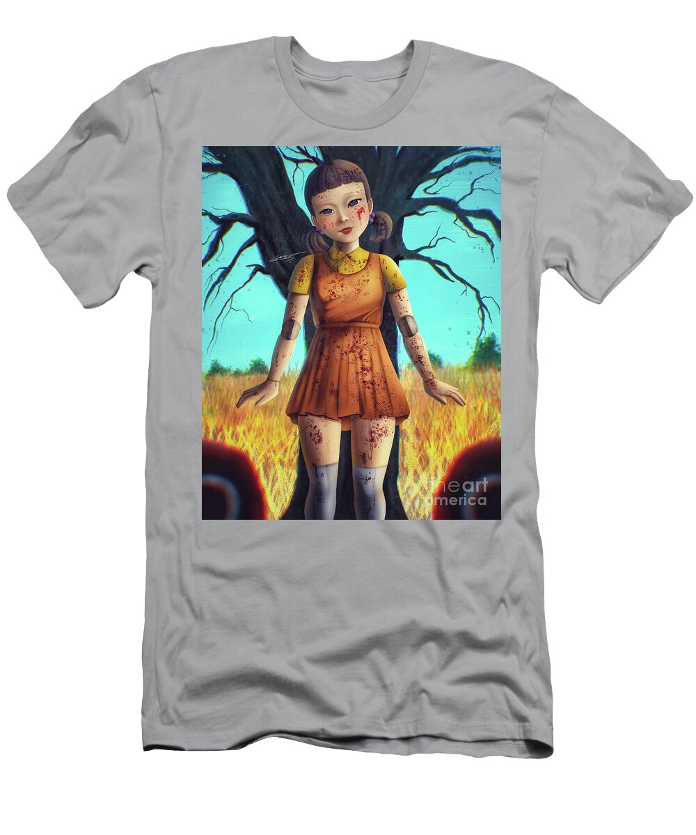 Squids Korean Games Kdramas and Movies Lovers Gift Ilyass Essakhi T-Shirt