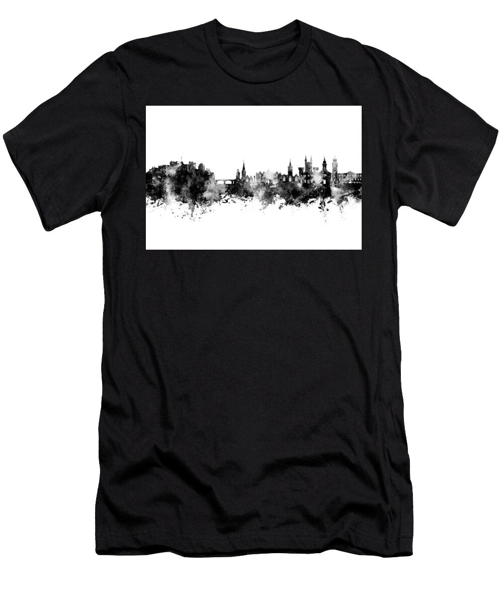 St Peter Port Guernsey Channel Islands Skyline 15 Michael Tompsett T-Shirt
