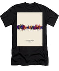 St Peter Port Guernsey Channel Islands Skyline 44 Michael Tompsett T-Shirt