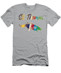 St Thomas Souvenir Vacation Travel Beach Caribbean St Thomas Island Aesthetic David Millenheft T-Shirt