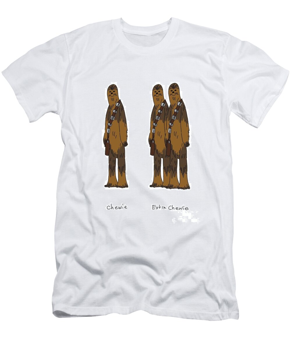 Star Wars Extra Chewie Michael Kerferd T-Shirt