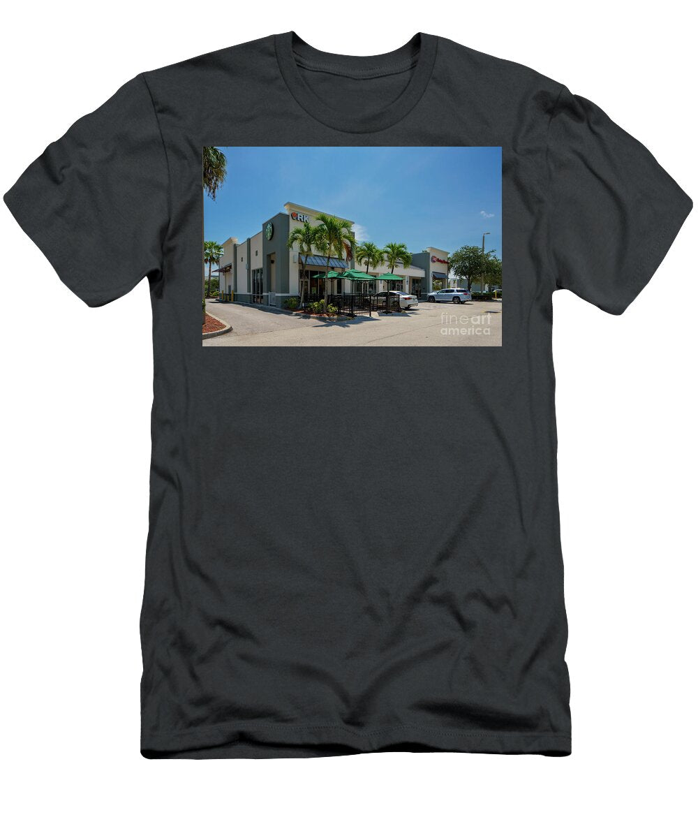 Starbucks and Dairy Queen Pineapple Commons Rk Shopping Center S Felix Mizioznikov T-Shirt