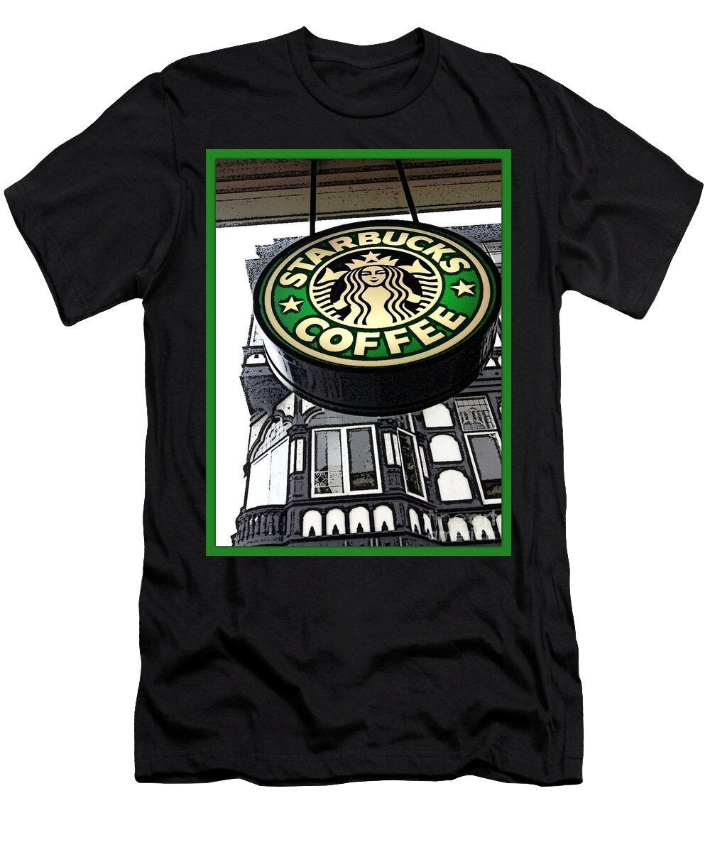 Starbucks Logo Joan Violet Stretch T-Shirt