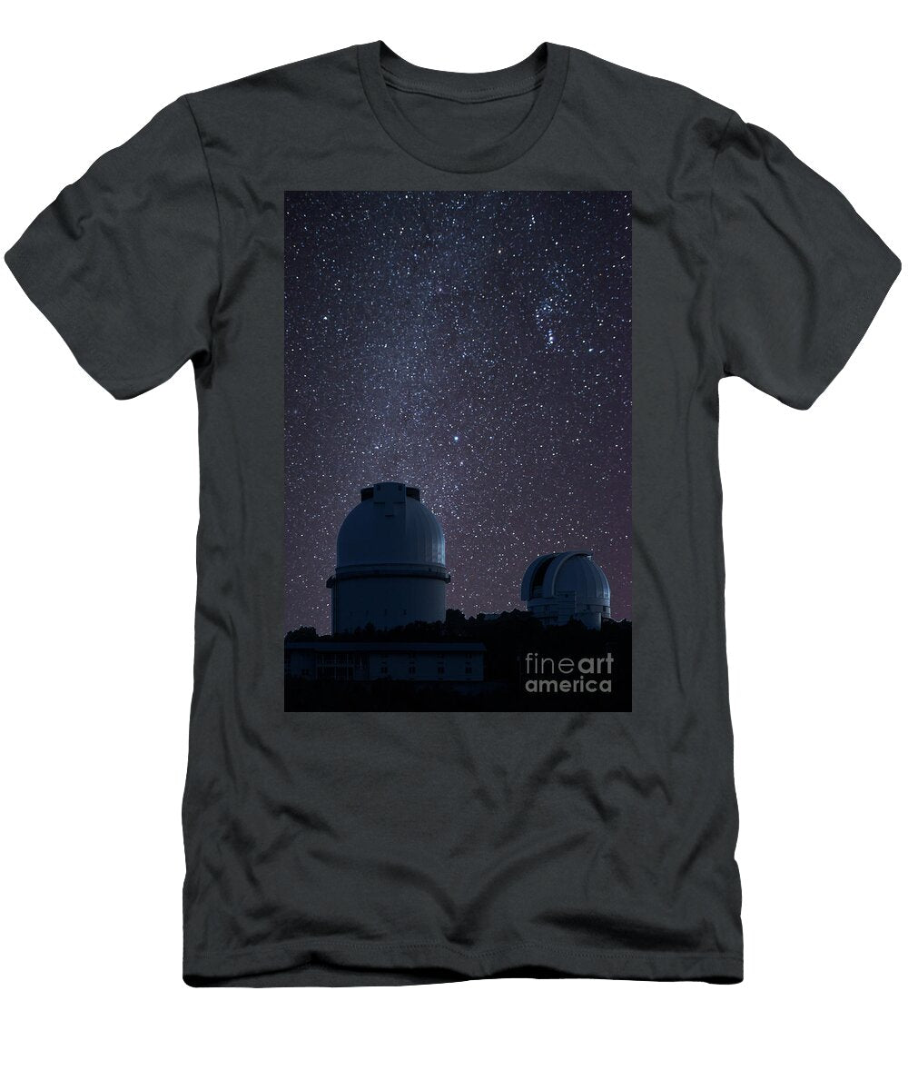 Stars Over Telecope Dome Tod and Cynthia Grubbs T-Shirt