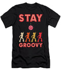 Stay Groovy Vintage Disco 1970s Funk Retro Dance Henry B T-Shirt