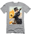 Steampunk Character with Fire Magic Rosie Colliner T-Shirt