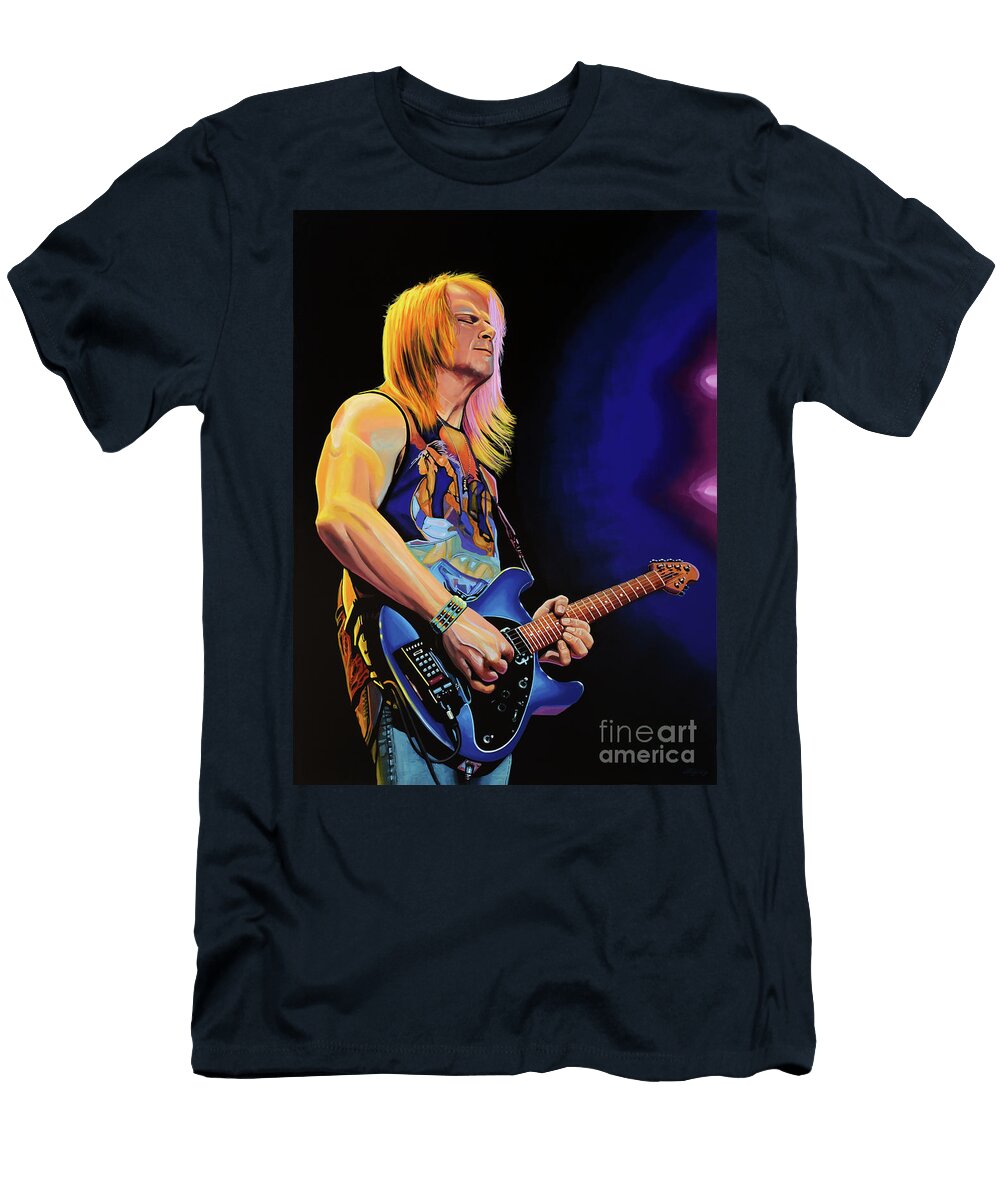 Steve Morse Painting Paul Meijering T-Shirt