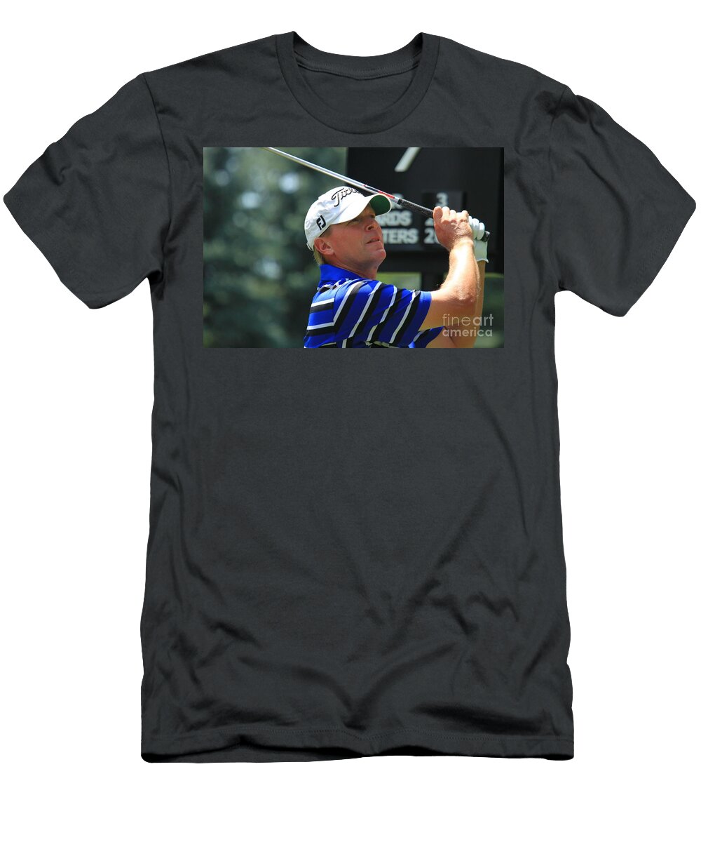 Steve Stricker Pga Pro Golfer Douglas Sacha T-Shirt