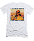 Stevie Wonder Baby Superstition Retro Style Cynthia Pottorff T-Shirt