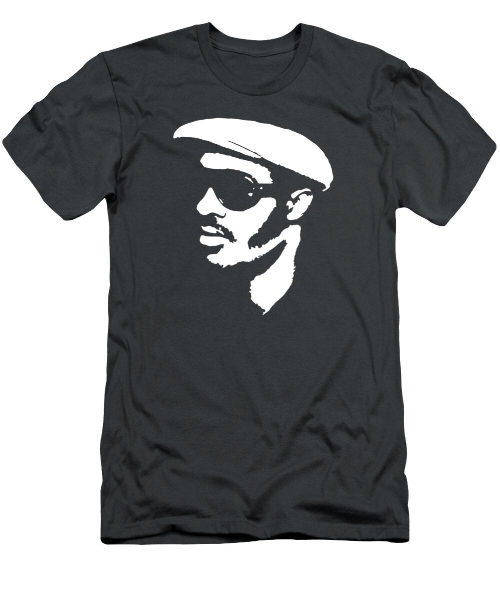 Stevie Wonder Profil Casar Oppolzer T-Shirt