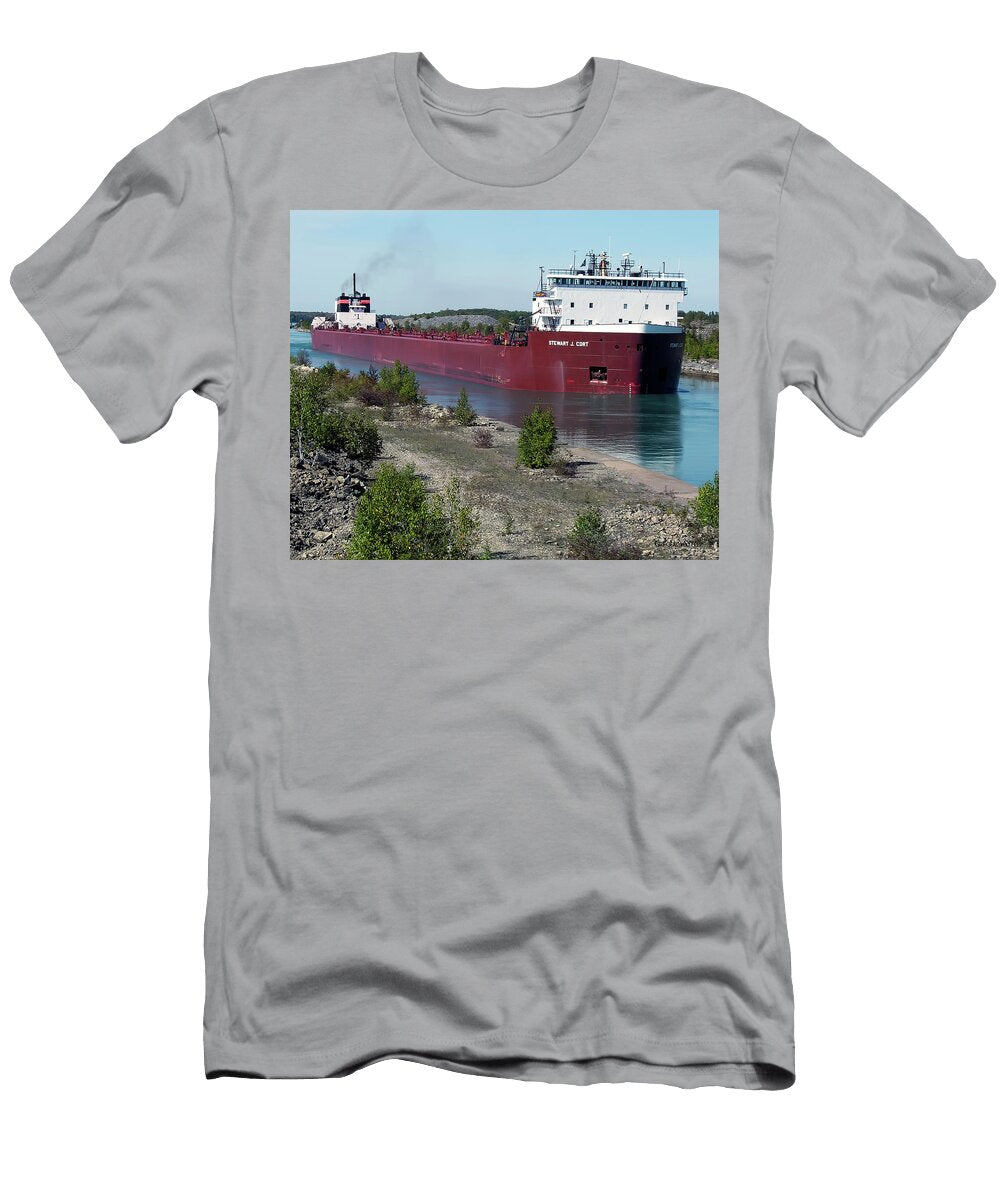 Stewart J Cort in Cut Gregory Steele T-Shirt