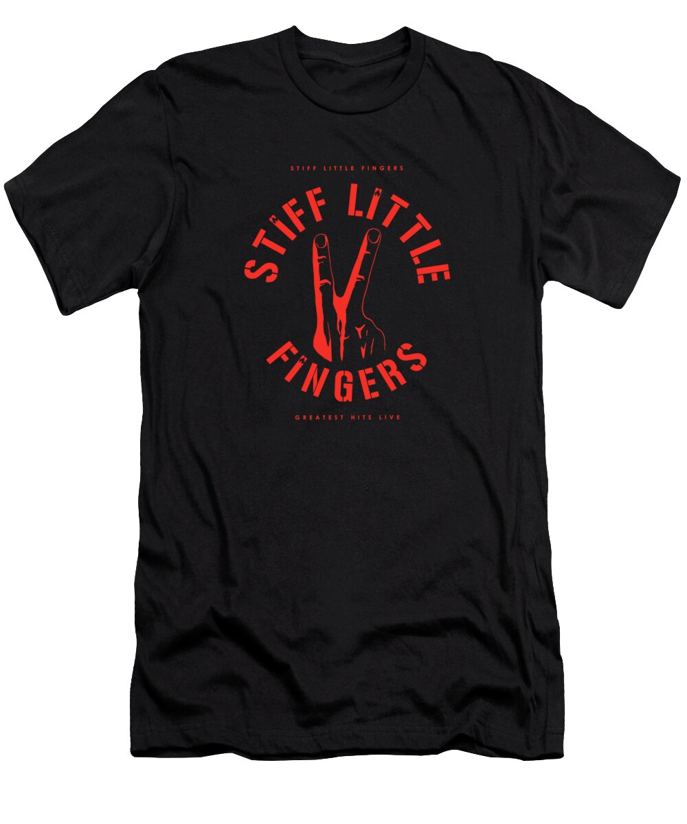 Stiff Little Fingers Greatest Hits Live Joms Rhapsody T-Shirt
