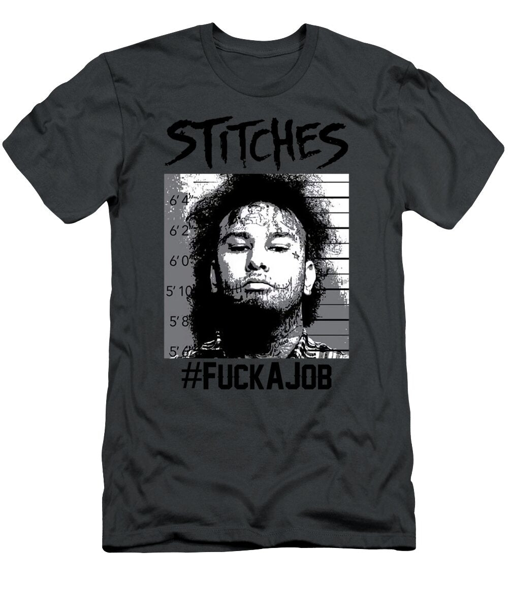 Stitches Rapper Merch Mug Shot Long Sleeve Sweatshirt Hoodie Team S Customize Mugs White Cassandra Kinnaird T-Shirt