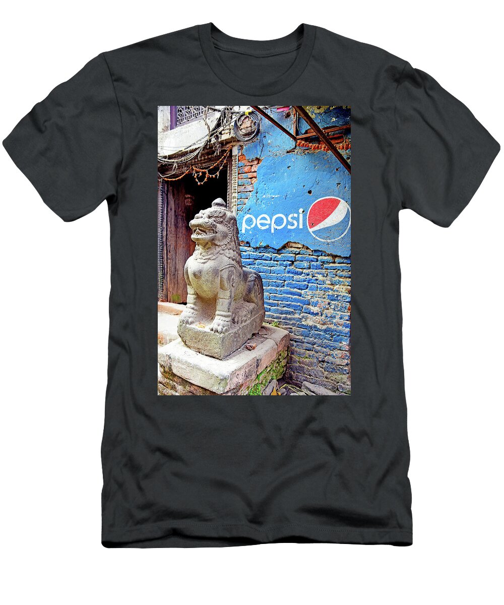 Stone Lion and Pepsi Evan Peller T-Shirt